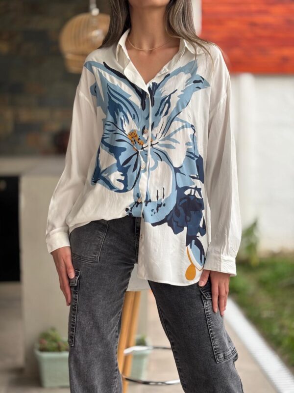 Blusa NICOLE Celeste