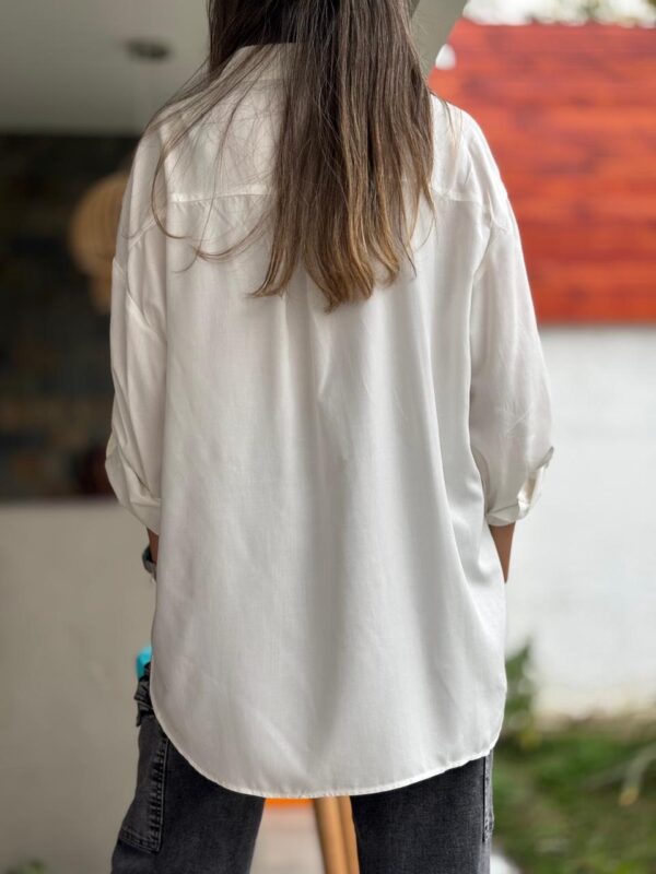 Blusa NICOLE Celeste - Imagen 4