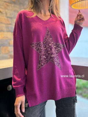 Sweaters VIOLETA Púrpura