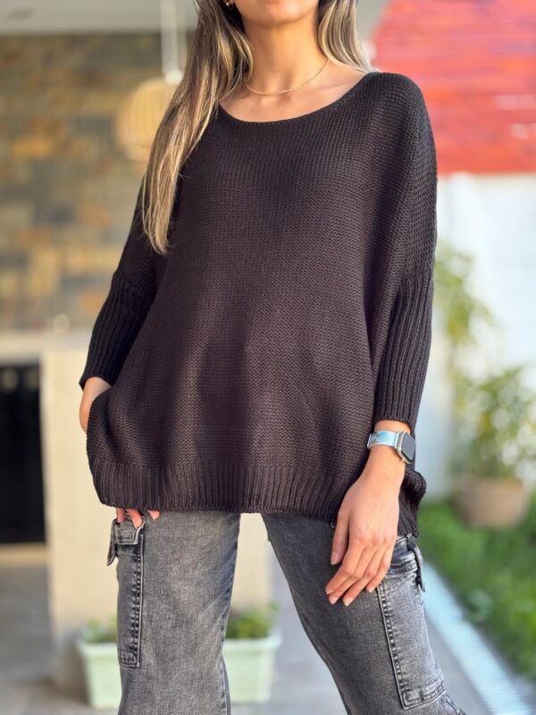 Sweater Antonia Negro - Imagen 2