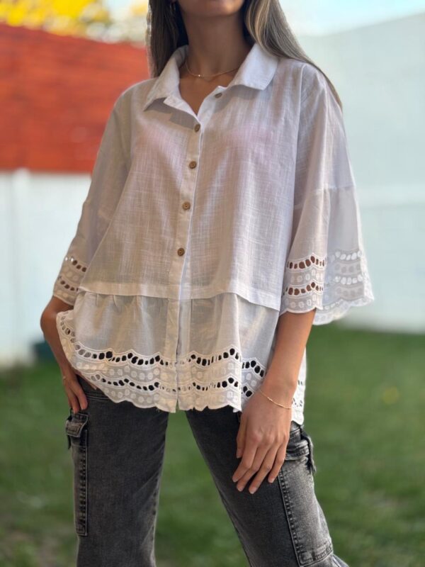 Blusa MURIEL Blanca