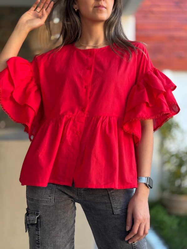 Blusa DENISE Roja - Imagen 2