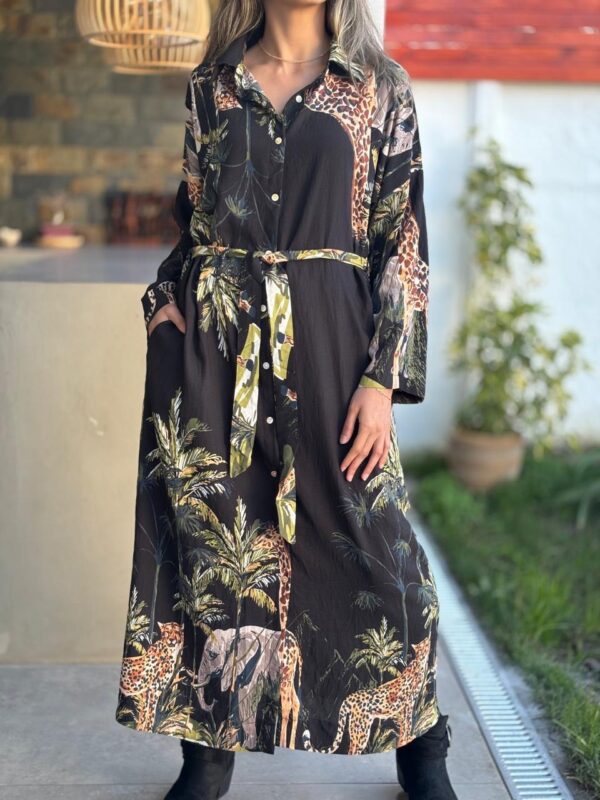 Vestido FLORIDA Negro - Imagen 2