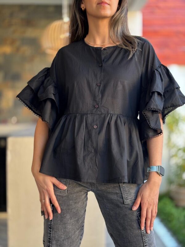 Blusa DENISE Negra - Imagen 2