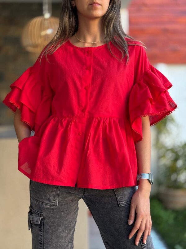 Blusa DENISE Roja - Imagen 3