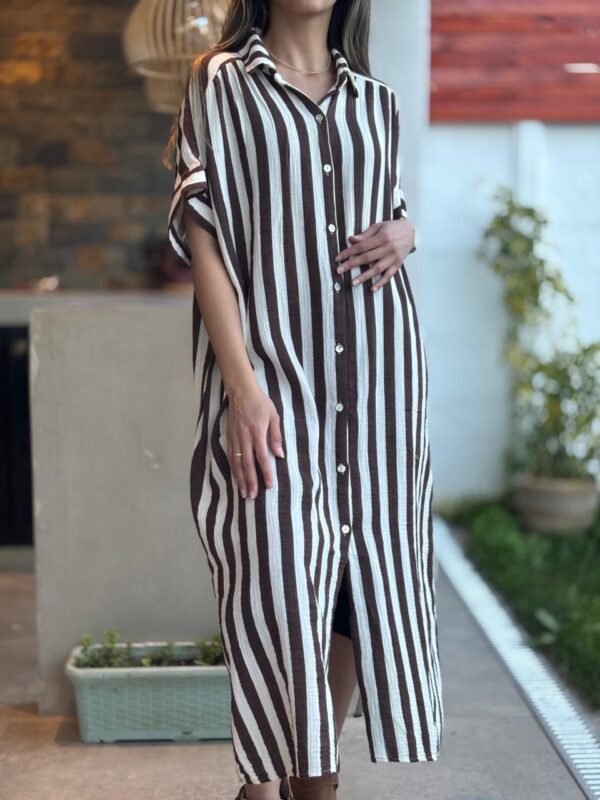 Vestido AMALIA café