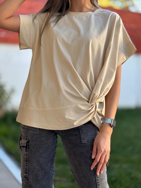 Polera FEFI Beige - Imagen 2