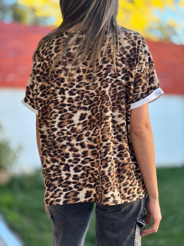 Polera MARTINA Café - Imagen 4