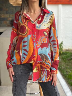 Blusa MARINA Roja