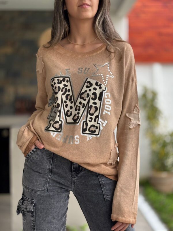 Poleron MARIELA Beige