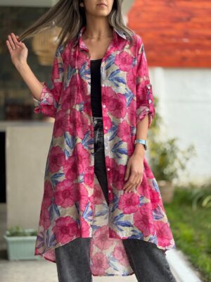 Blusón LOURDES Fucsia