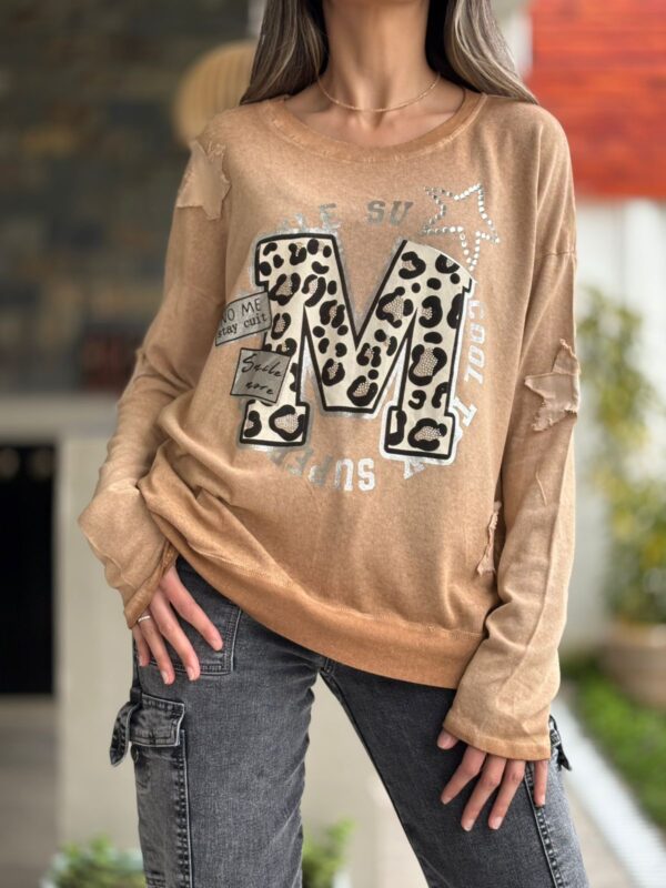 Poleron MARIELA Beige - Imagen 3