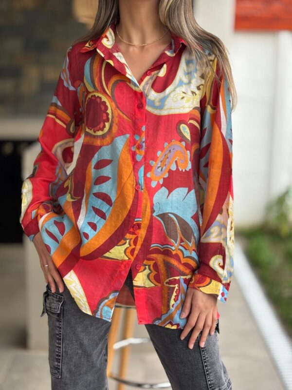 Blusa MARINA Roja - Imagen 3
