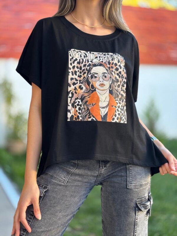 Polera SABRINA Negra - Imagen 3