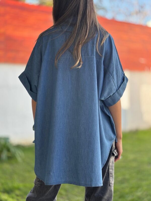 Blusa PABLA Celeste - Imagen 4
