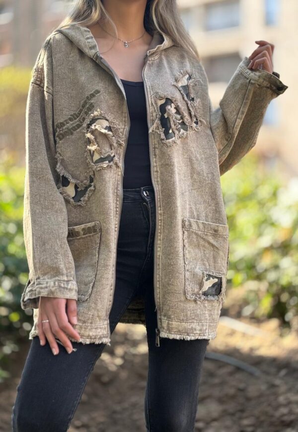 Chaqueta AMALIA Beige - Imagen 2
