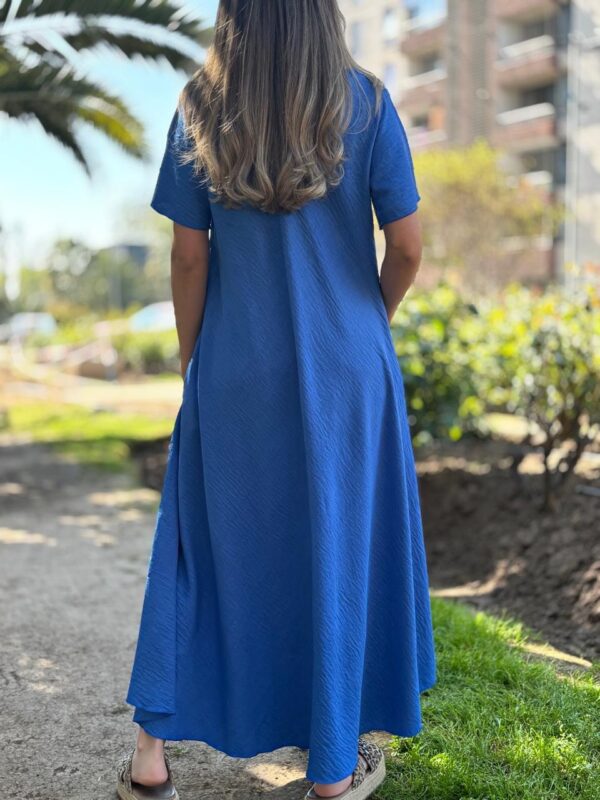 Vestido ARANZA Azul - Imagen 4