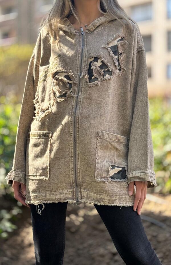 Chaqueta AMALIA Beige - Imagen 3