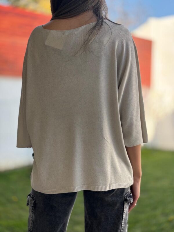 Polera GRACIA Gris - Imagen 4