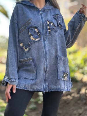 Chaqueta AMALIA Celeste