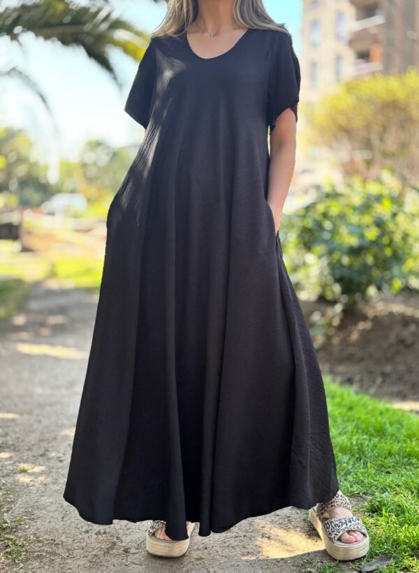 Vestido ARANZA Negro - Imagen 2