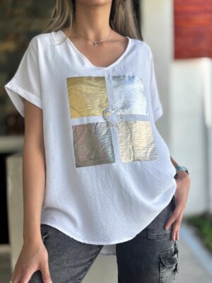 Polera MILA Blanca