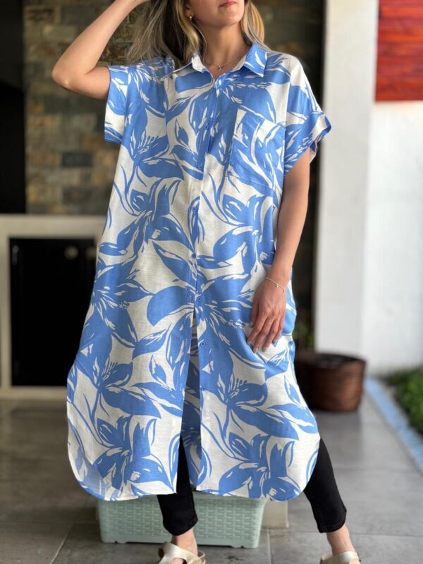 Vestido TROPI Celeste - Imagen 2