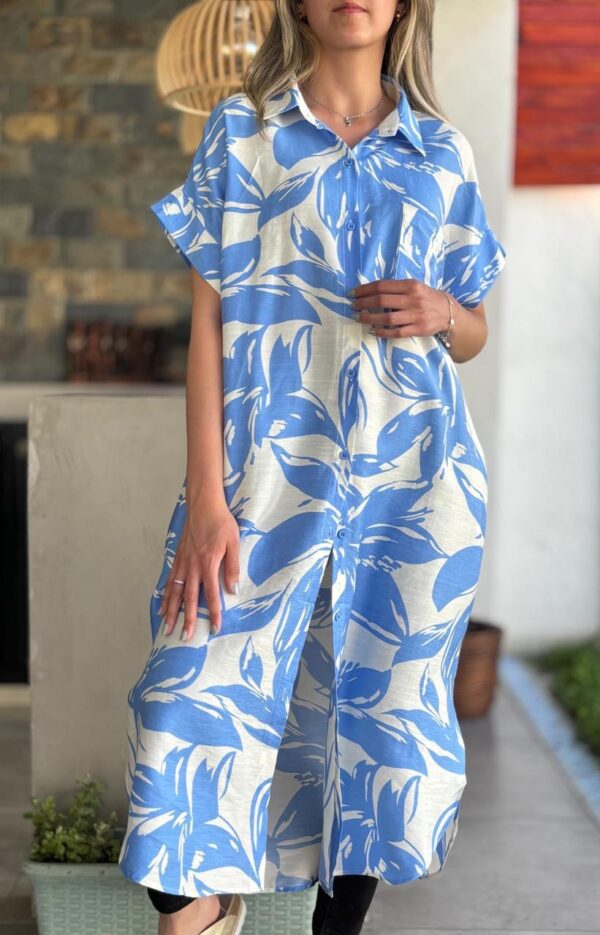 Vestido TROPI Celeste
