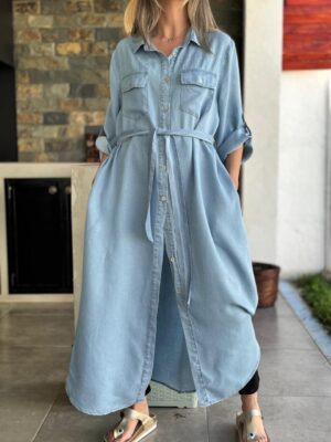 Vestido RACHEL Celeste