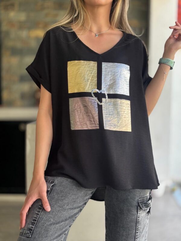 Polera MILA Negra - Imagen 3