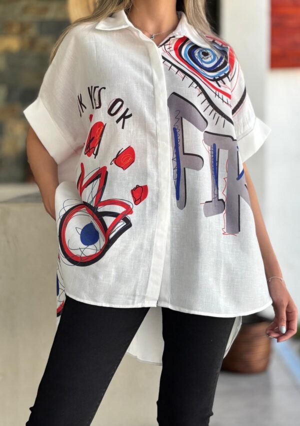 Blusa Karen Roja - Imagen 3