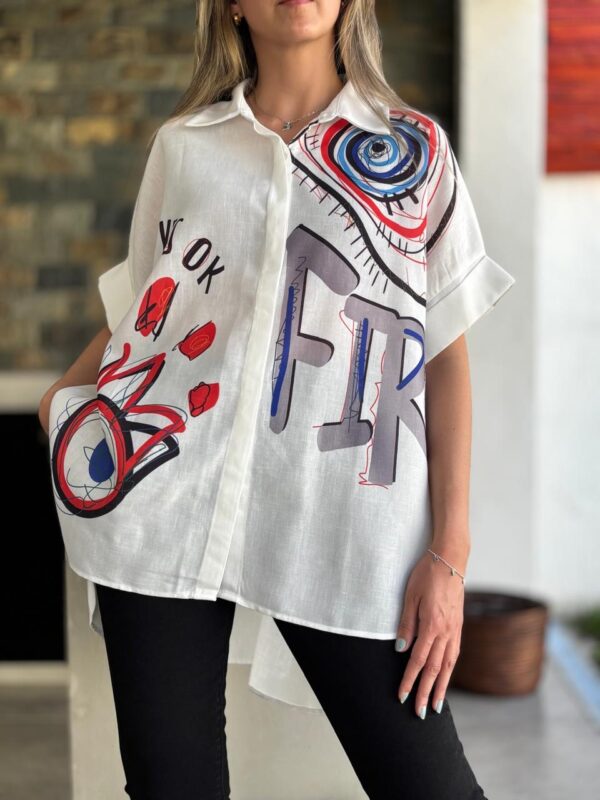 Blusa Karen Roja - Imagen 4