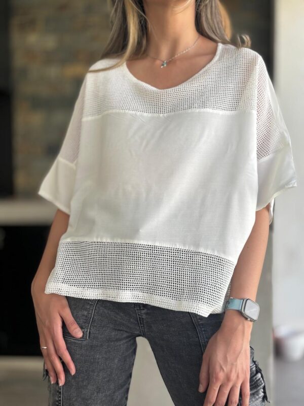 Polera ESTELA Blanca - Imagen 3