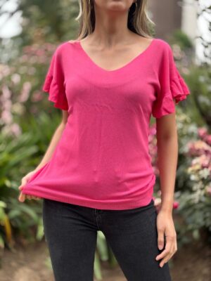 Polera TINA Fucsia