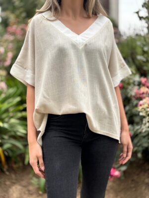 Polera ROMI beige